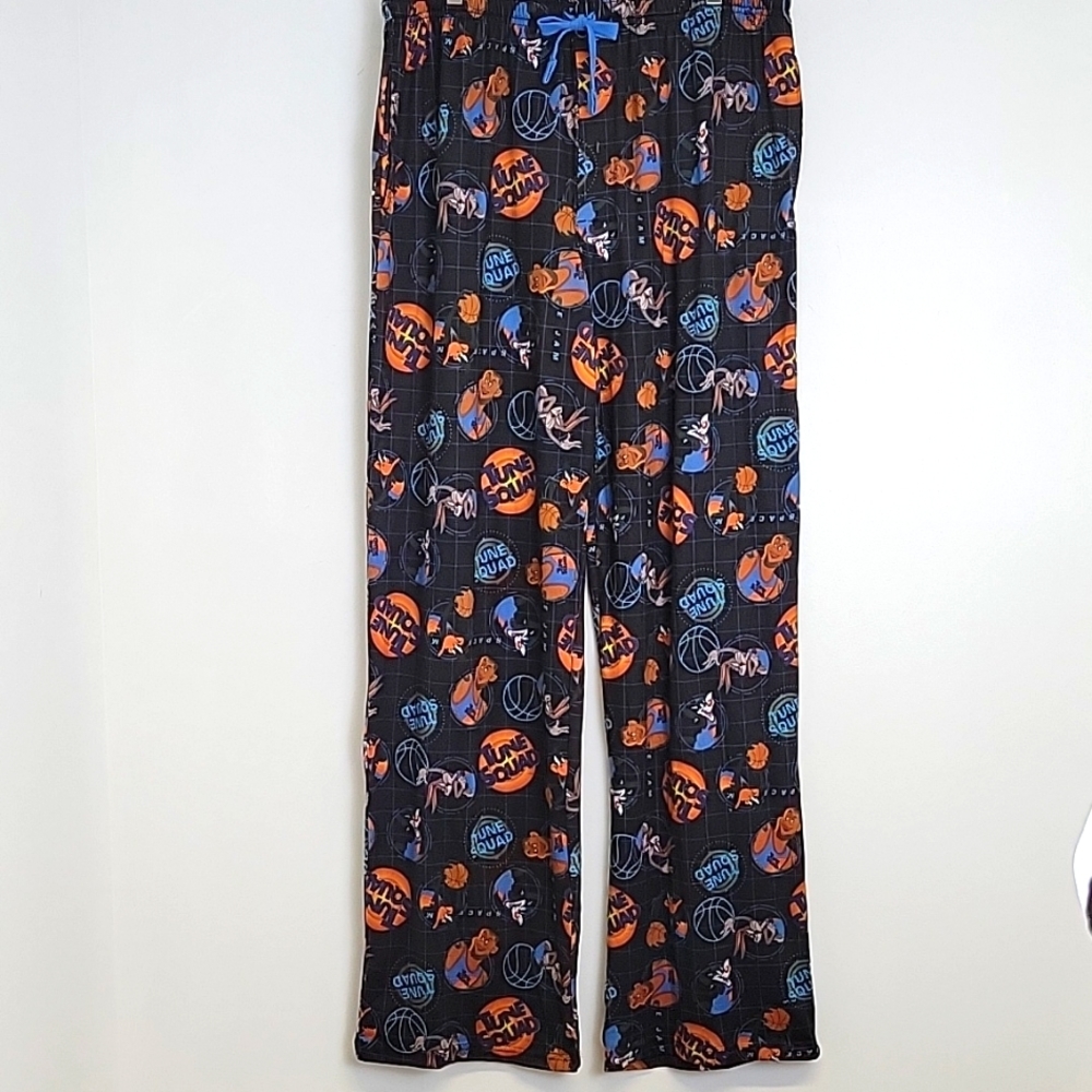 Space Jam Men's Pajama Pants Size 2XL Looney Tunes Bugs Bunny Sylvester and More
